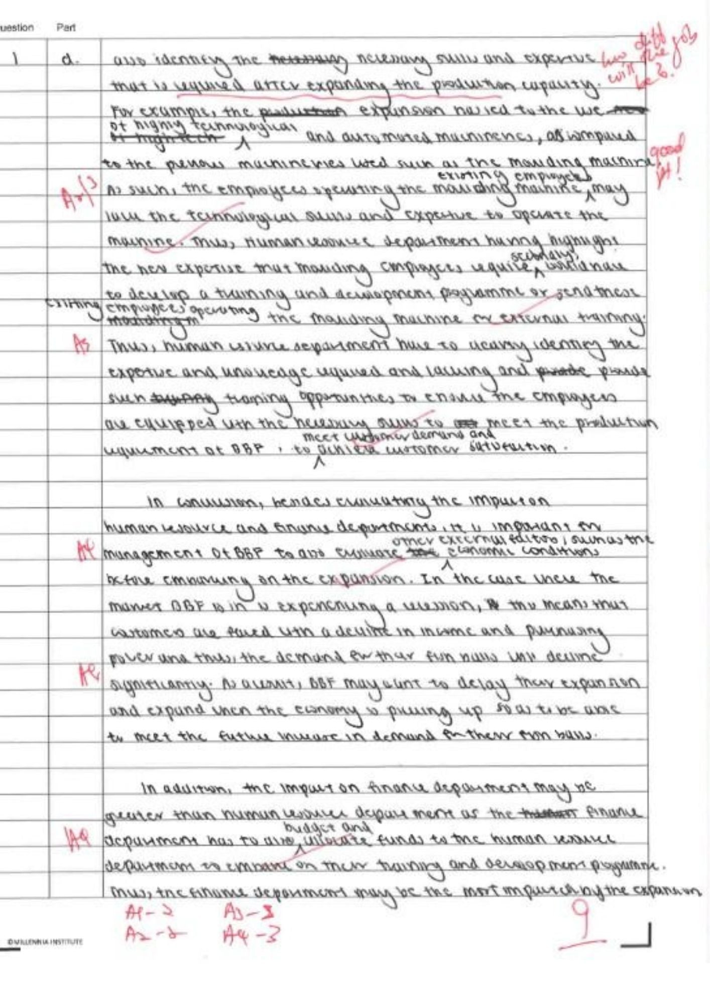 (h2 mob, Management Of Business Singapore A-levels)